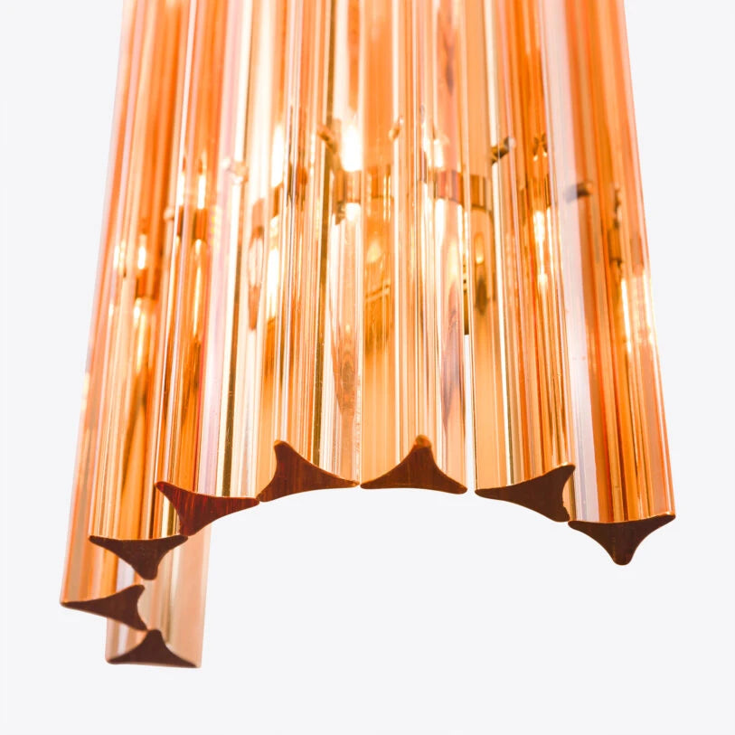 Pure White Lines Amber Amaro IP44 Wall Light - available in two sizes