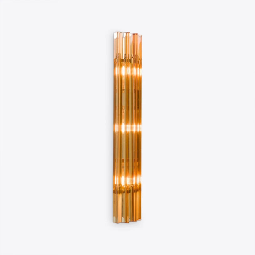 Pure White Lines Amber Amaro IP44 Wall Light - available in two sizes