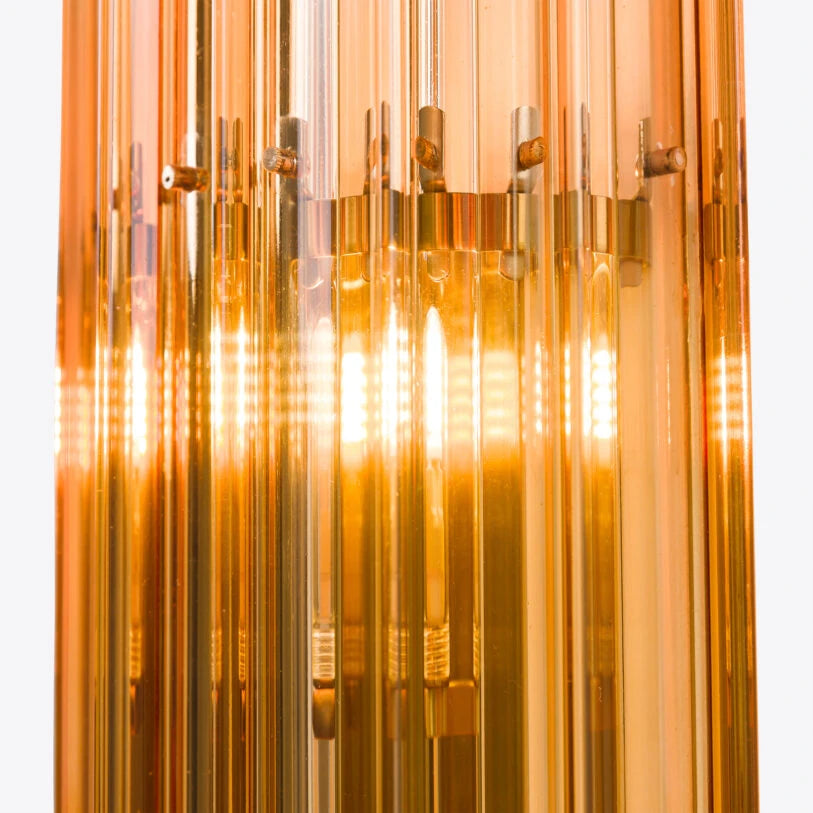 Pure White Lines Amber Amaro IP44 Wall Light - available in two sizes
