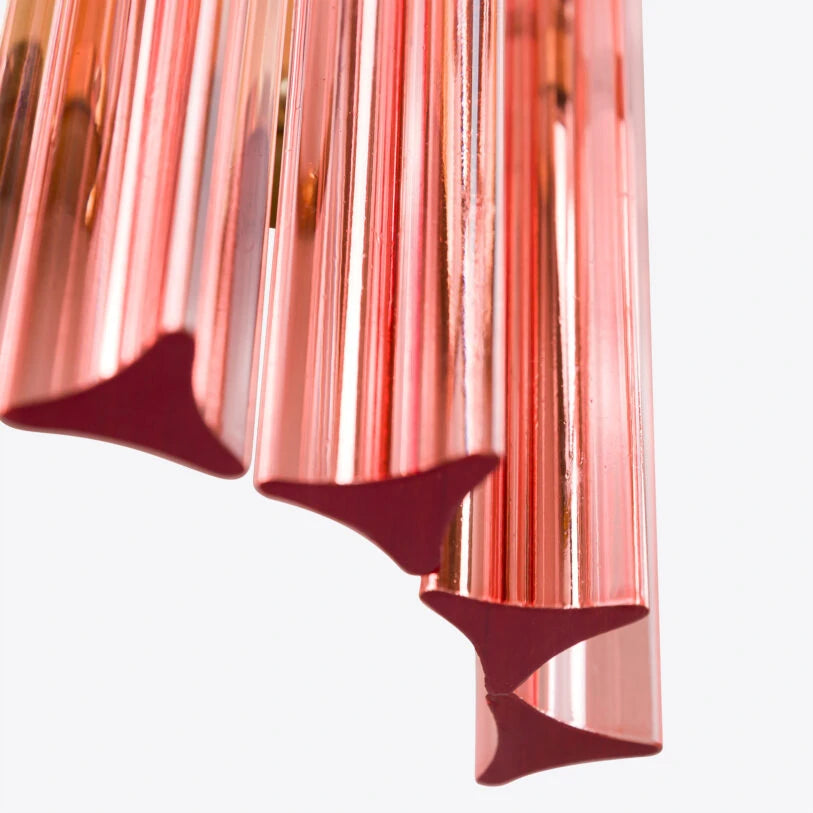 Pure White Lines Pink Amaro IP44 Wall Light - available in two sizes