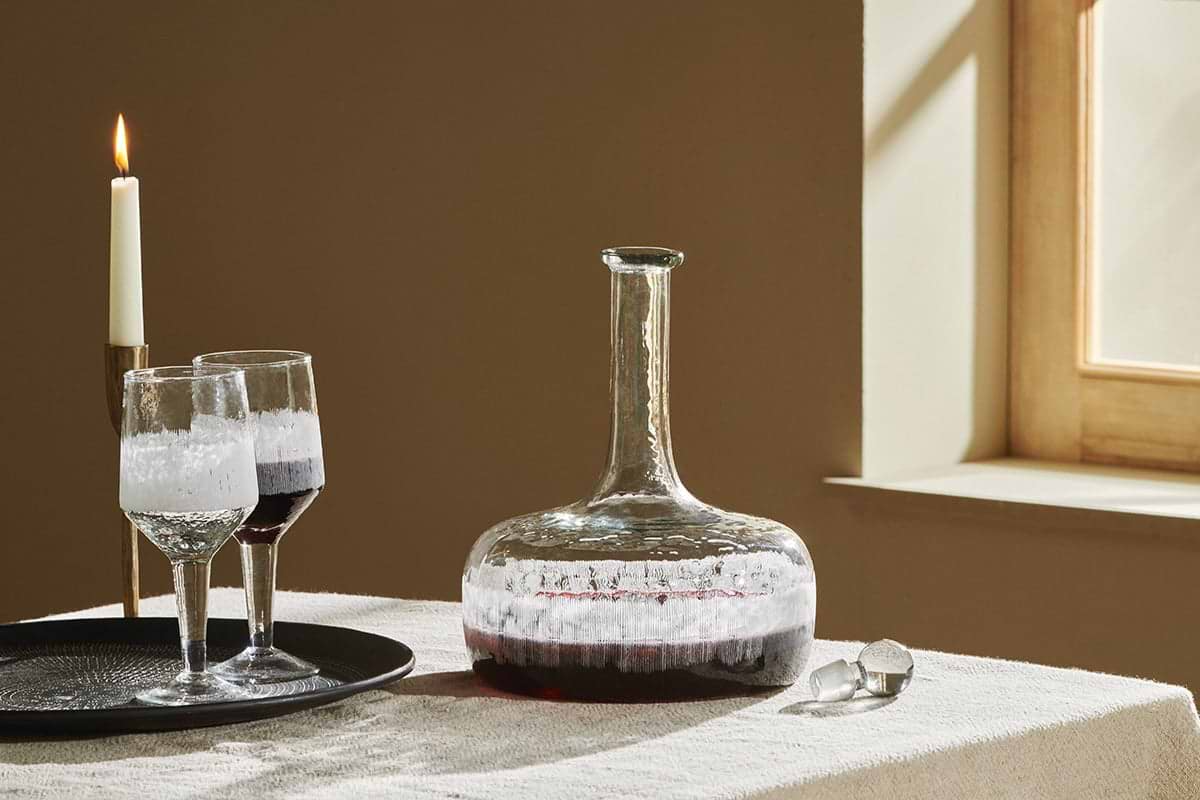 Nkuku - Anara Etched Decanter