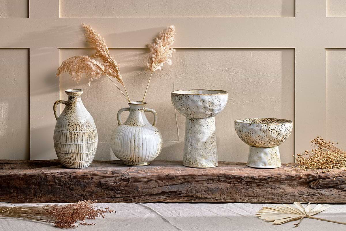 Nkuku - Anjuna Reactive Glaze Decorative Jug - Small