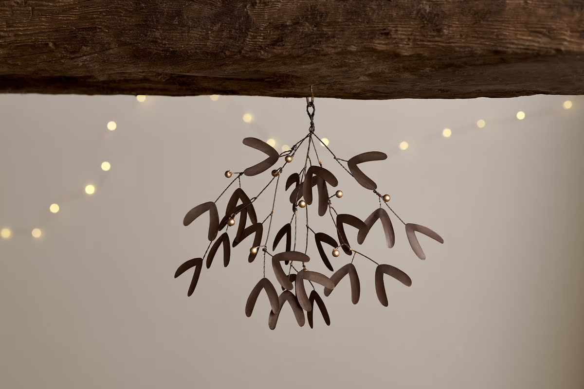 Nkuku - Avni Mistletoe - Antique Brass