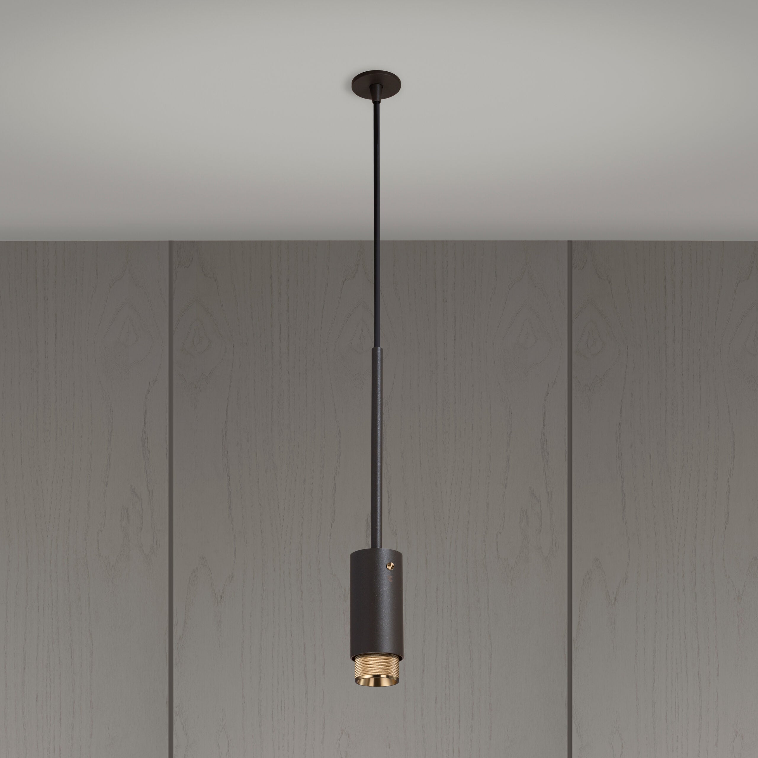 Buster & Punch Exhaust Pendant - Cross - Stone - Brass