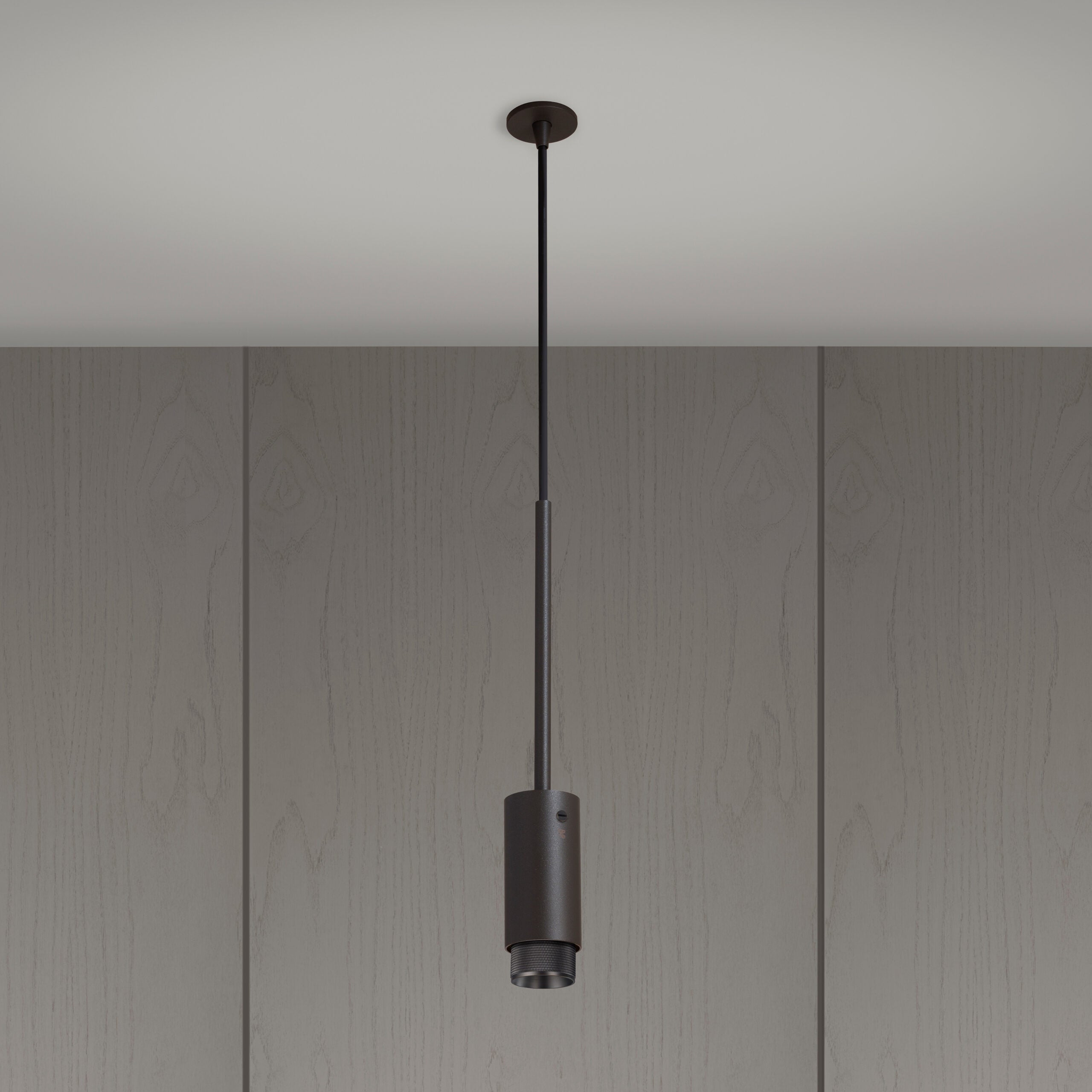 Buster & Punch Exhaust Pendant - Cross - Graphite - Smoked Bronze