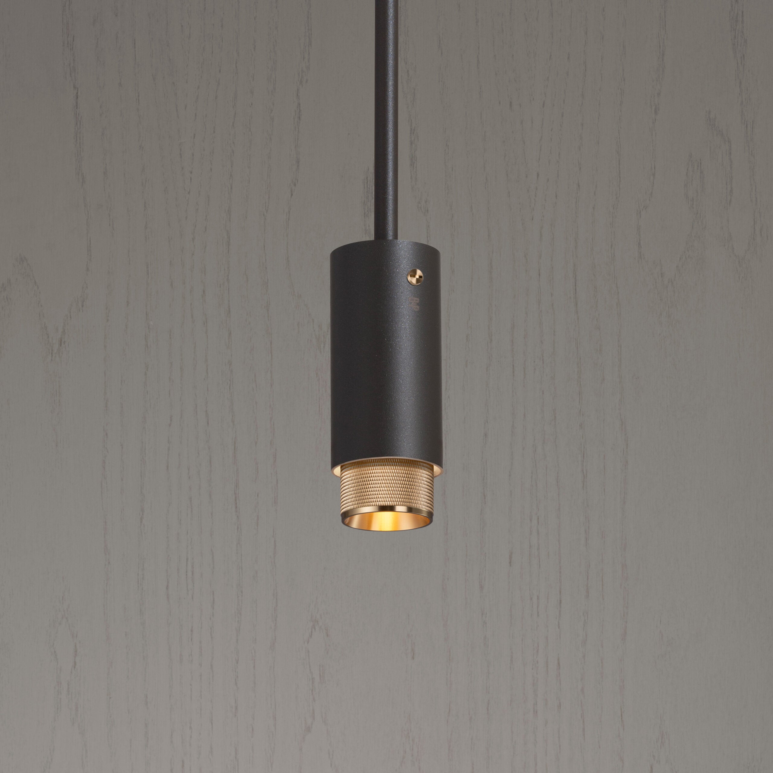 Buster & Punch Exhaust Pendant - Cross - Stone - Brass