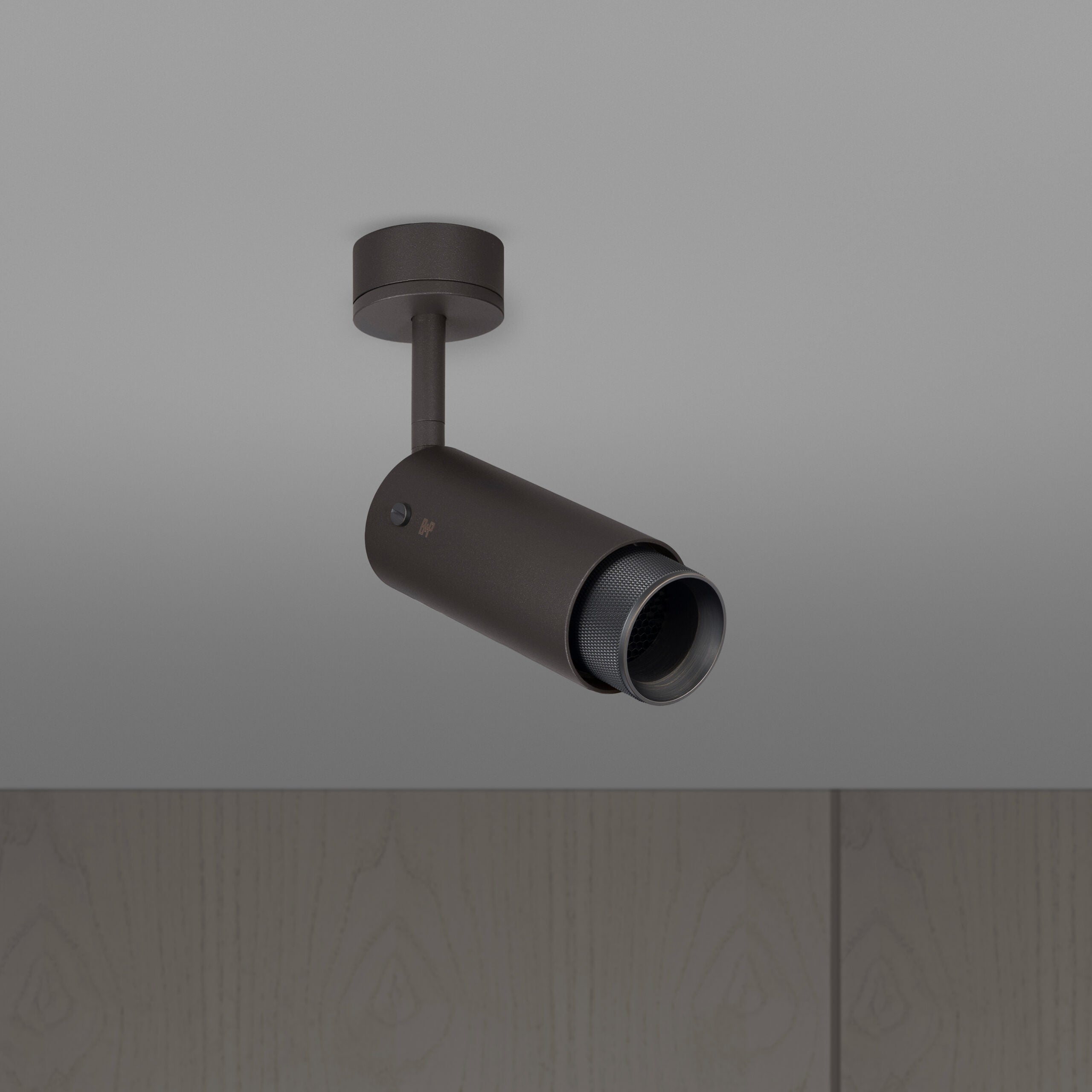 Buster & Punch Exhaust Spot - Cross - Graphite - Smoked Bronze