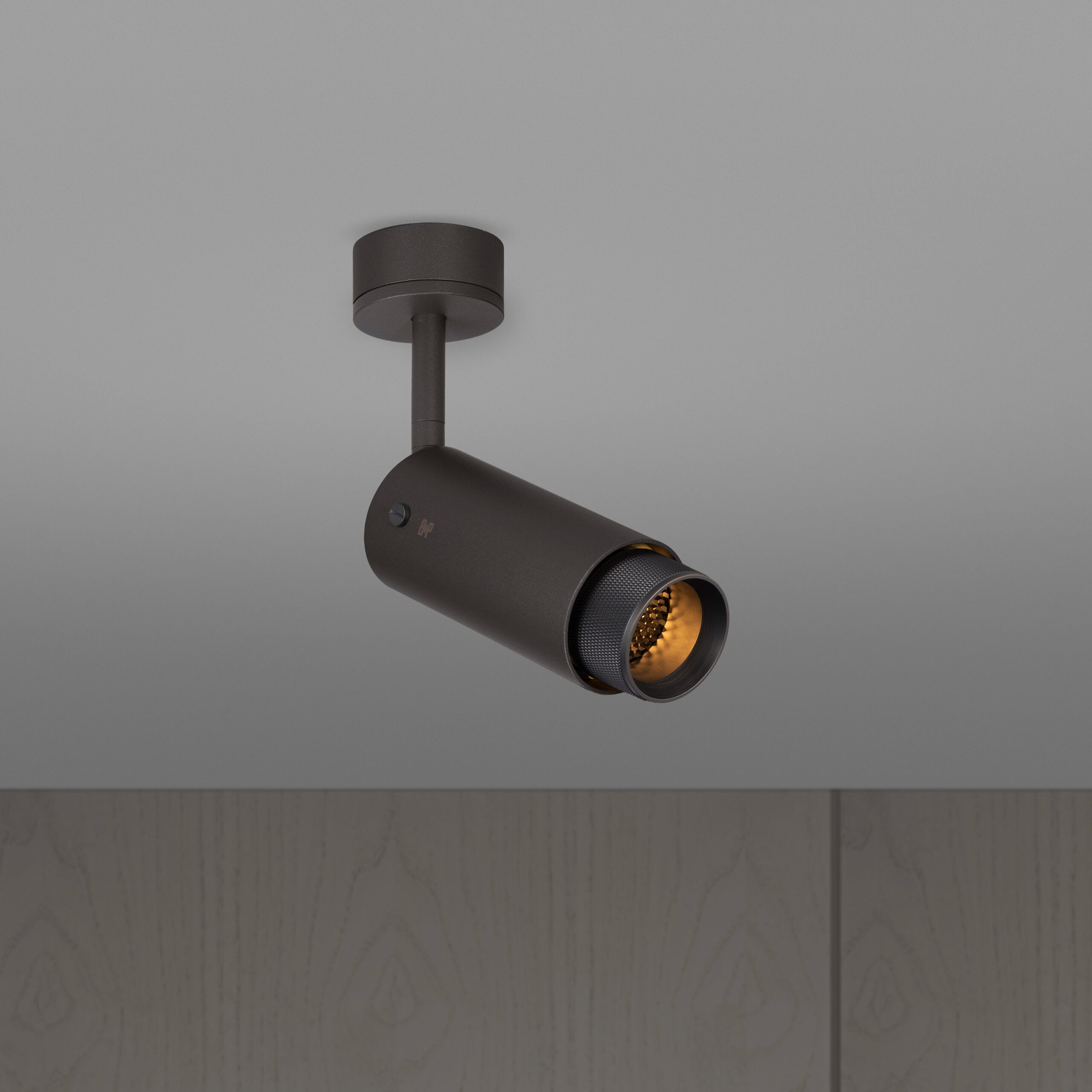 Buster & Punch Exhaust Spot - Cross - Graphite - Smoked Bronze