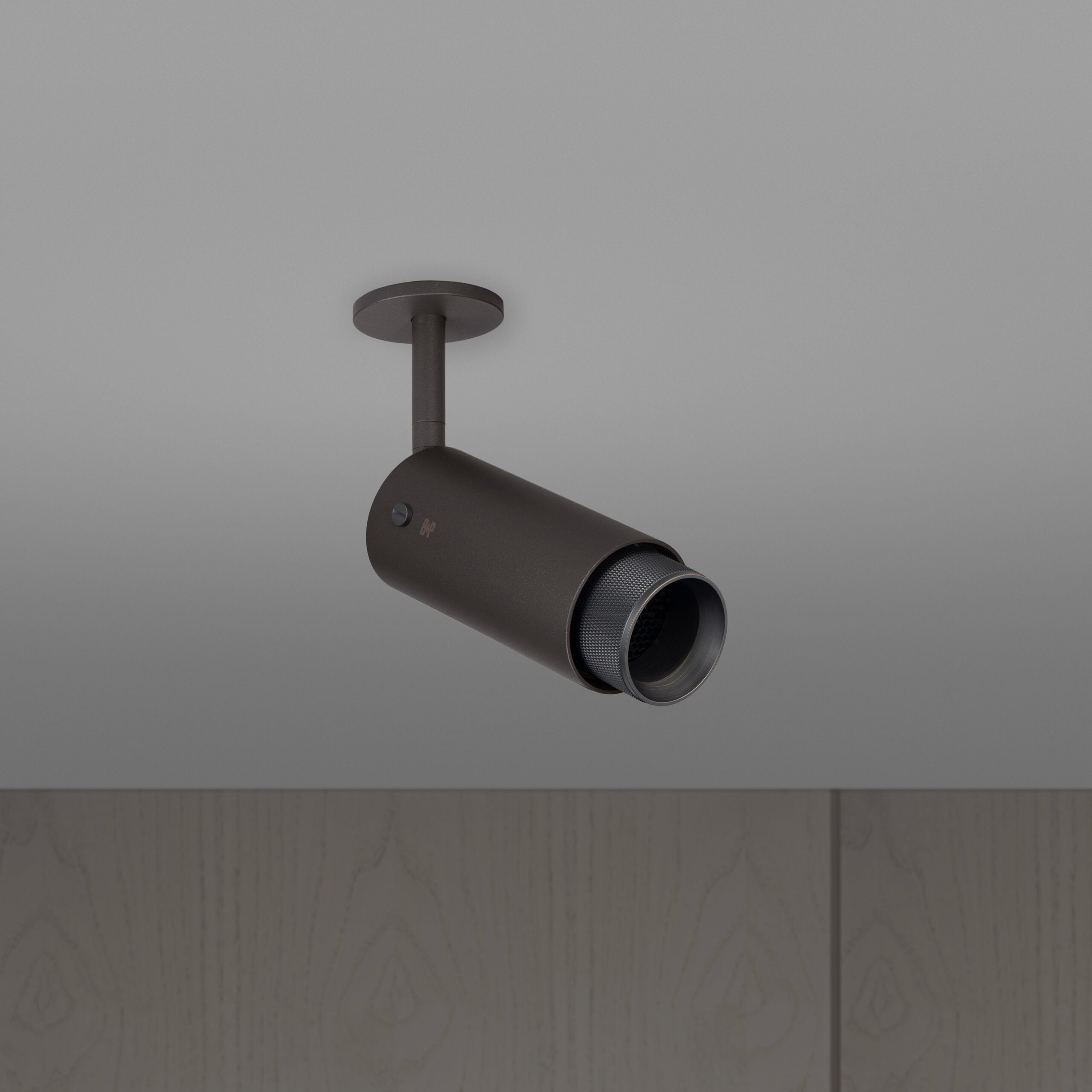 Buster & Punch Exhaust Spot - Cross - Graphite - Smoked Bronze