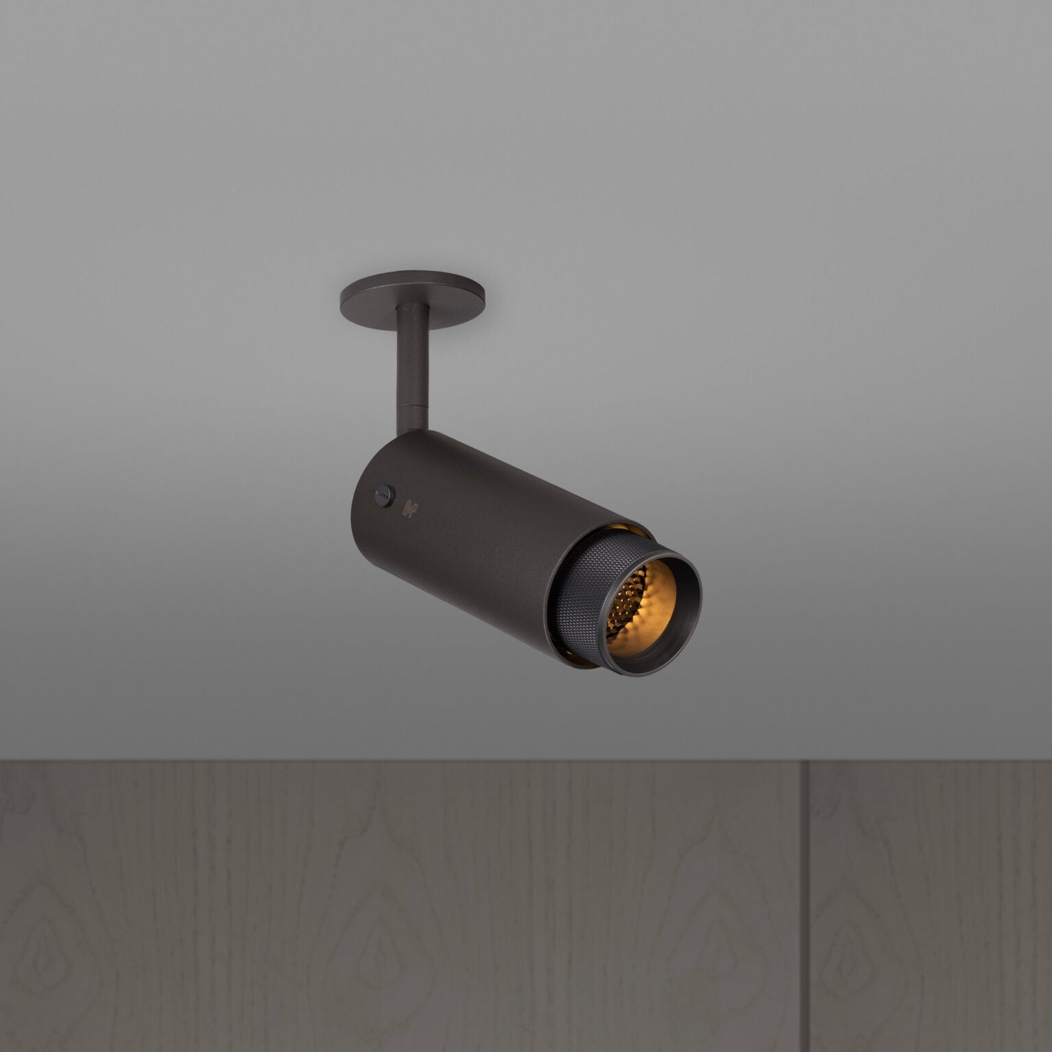 Buster & Punch Exhaust Spot - Cross - Graphite - Smoked Bronze