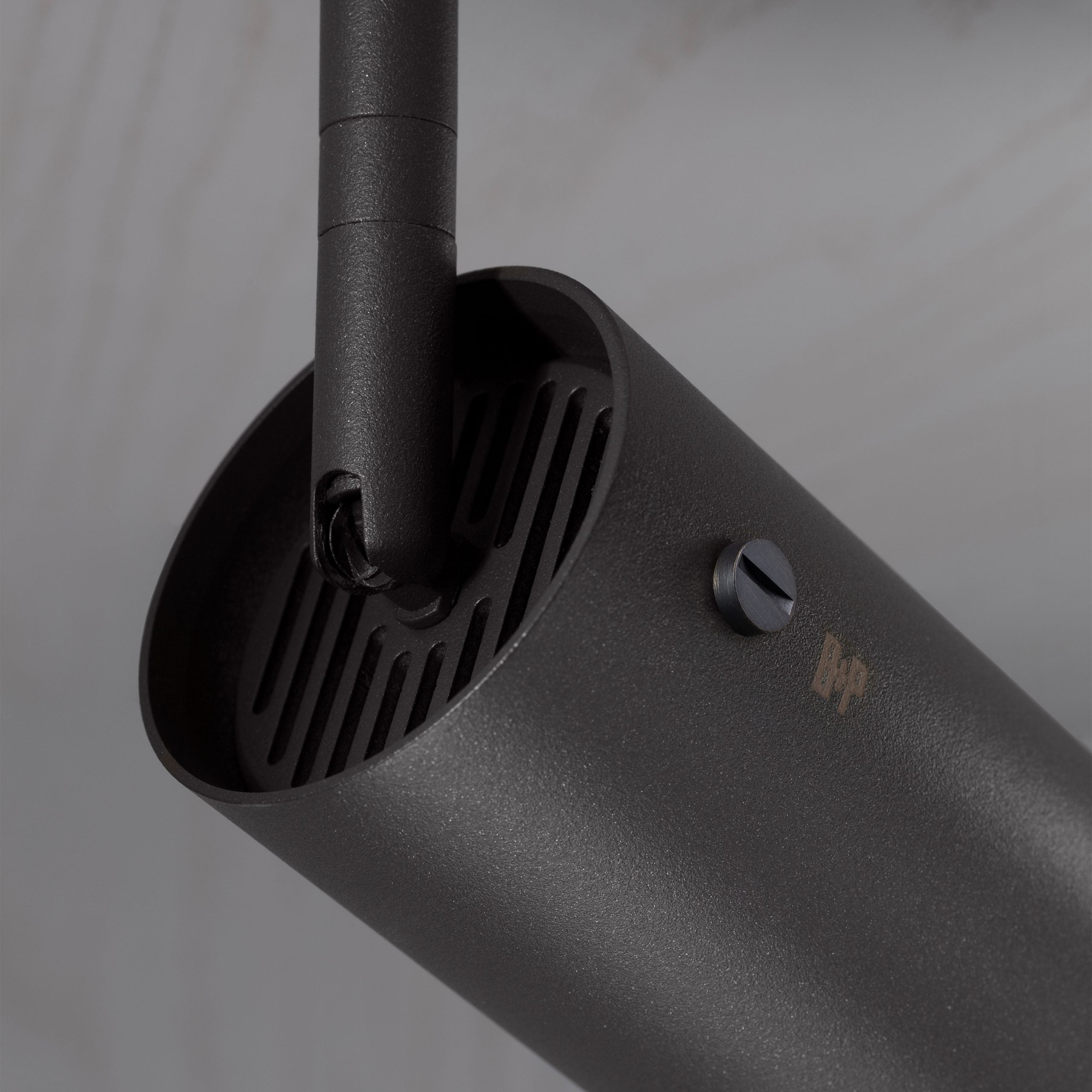 Buster & Punch Exhaust Spot - Cross - Graphite - Smoked Bronze