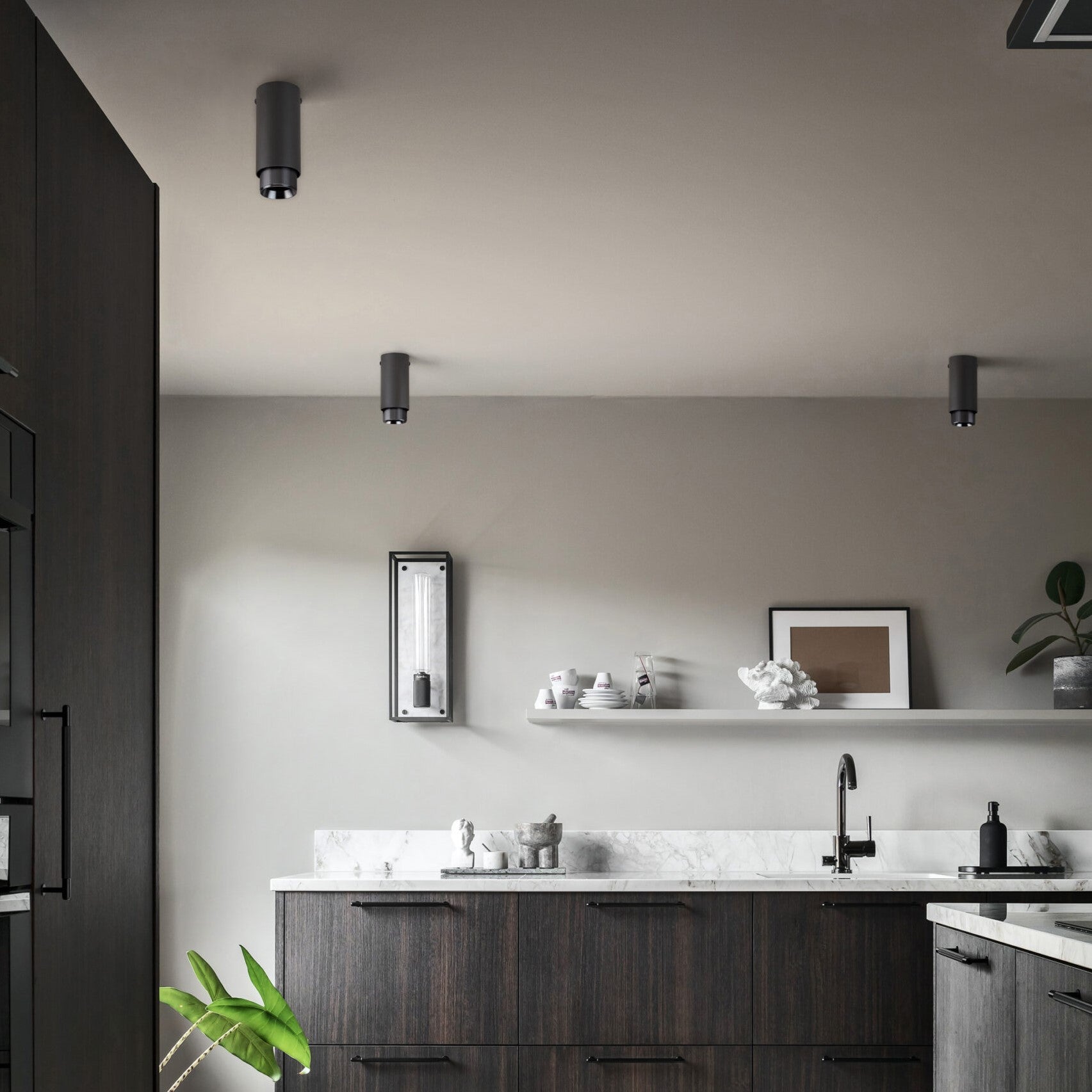 Buster & Punch Exhaust Surface - Linear - Graphite - Steel