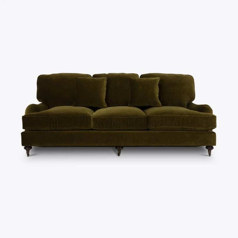 Pure White Lines Baxter Sofa