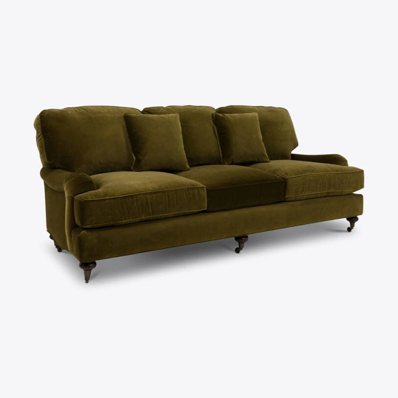Pure White Lines Baxter Sofa