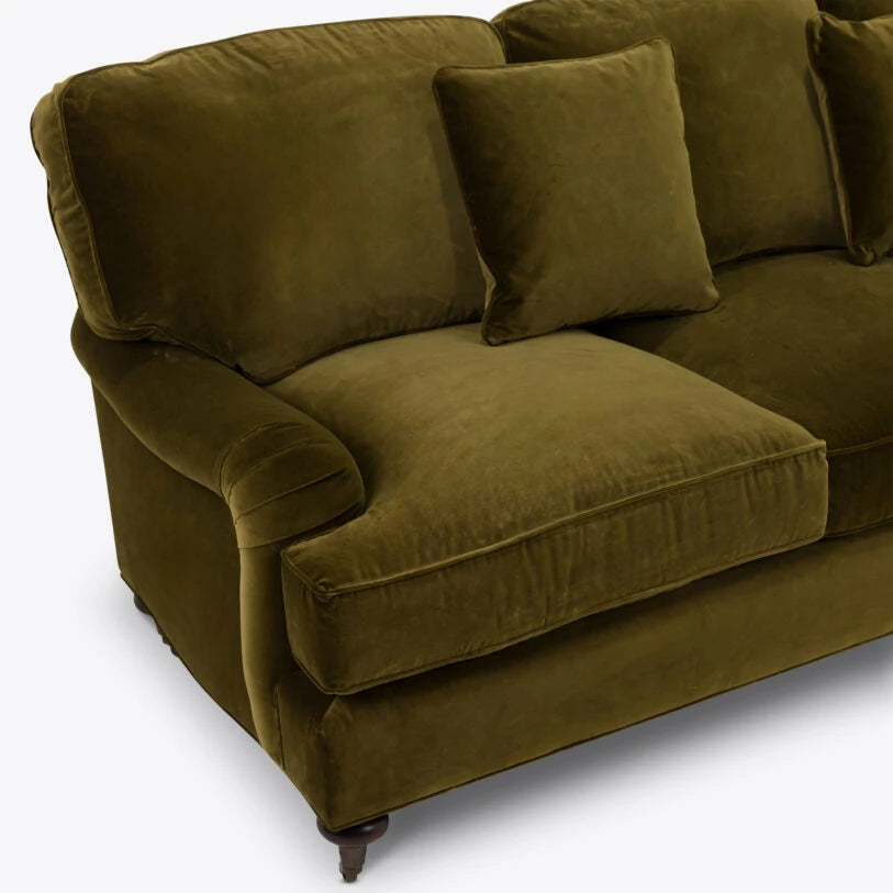 Pure White Lines Baxter Sofa