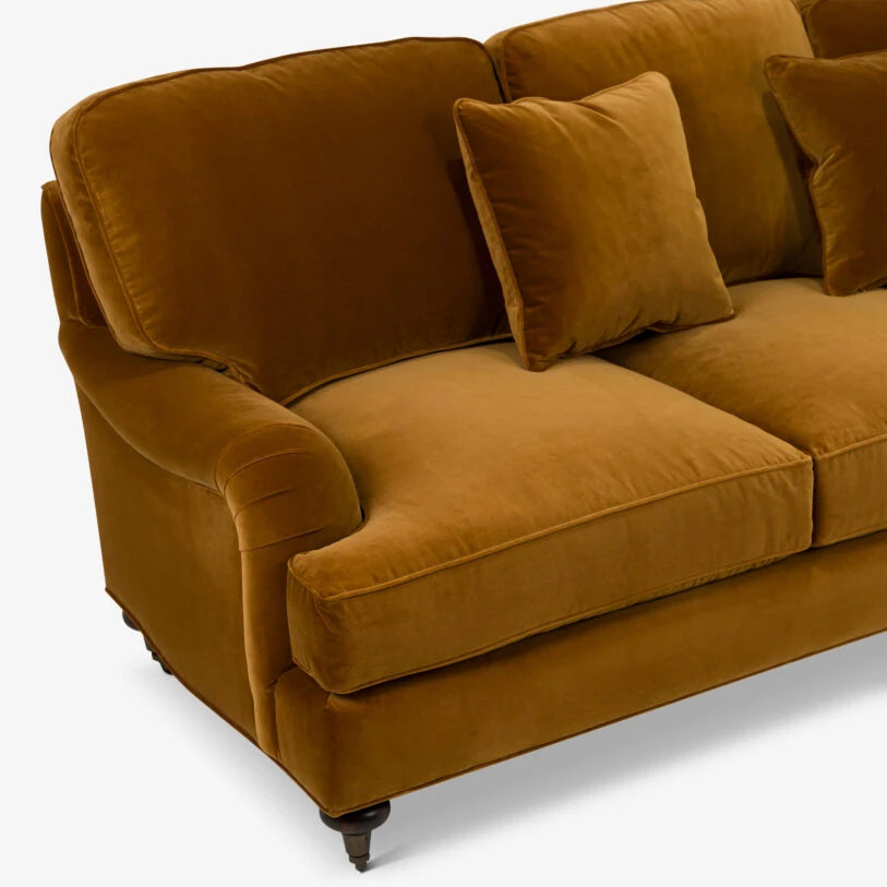 Pure White Lines Baxter Sofa