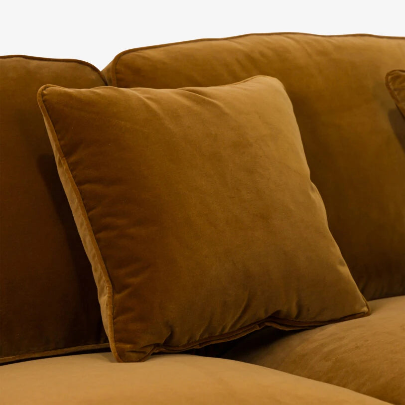 Pure White Lines Baxter Sofa