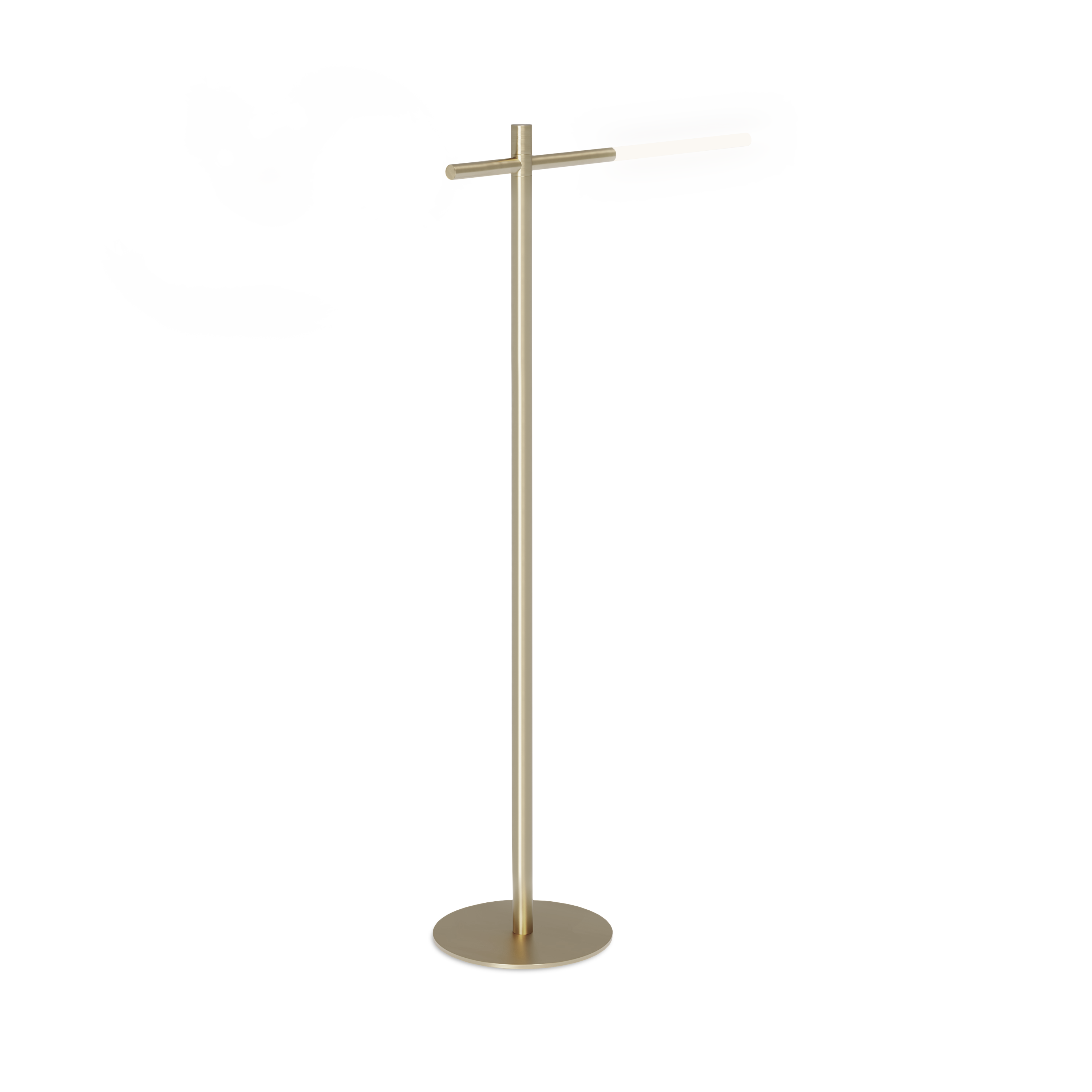 Contardi Lighting Bianca FL Liseuse Lamp - Brass