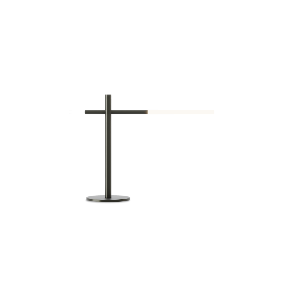 Contardi Lighting Bianca TA Table Lamp - Matt black silk lacquered