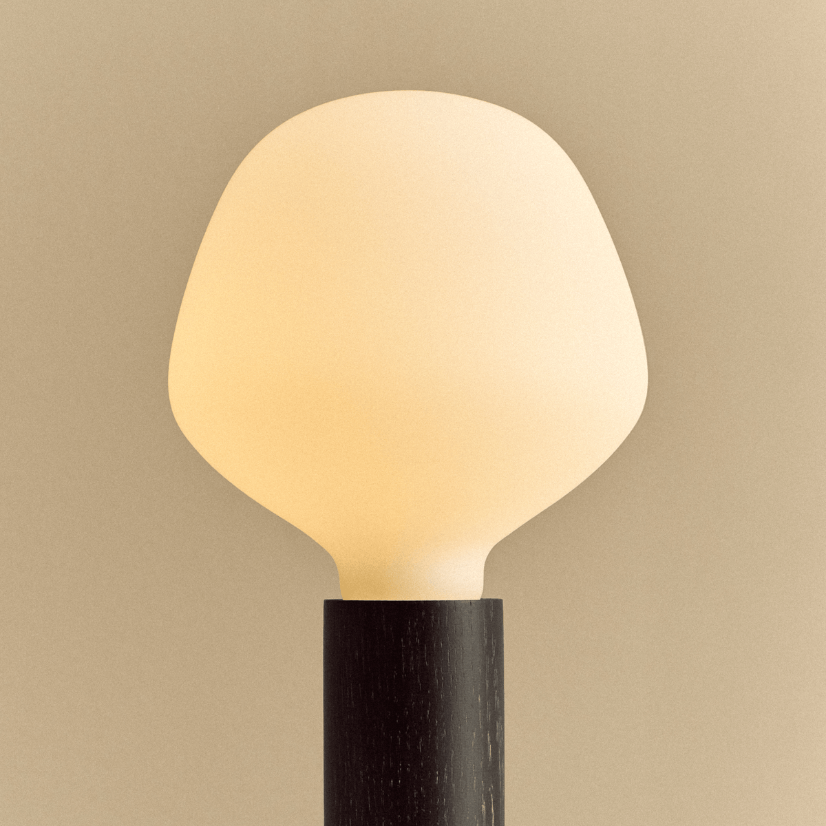 Tala Knuckle Table Lamp in Blackened Oak + Enno