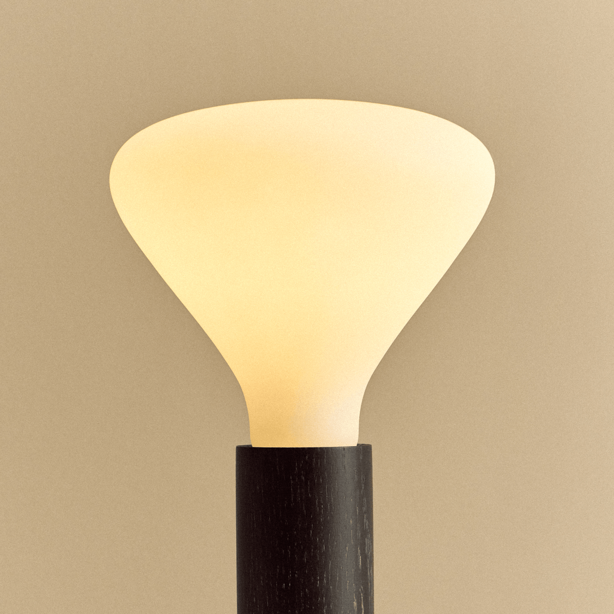 Tala Knuckle Table Lamp in Blackened Oak + Noma