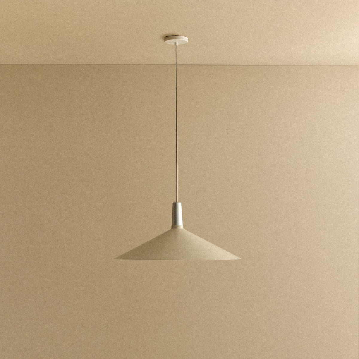 Tala Bower Pendant Light Large in Oyster White