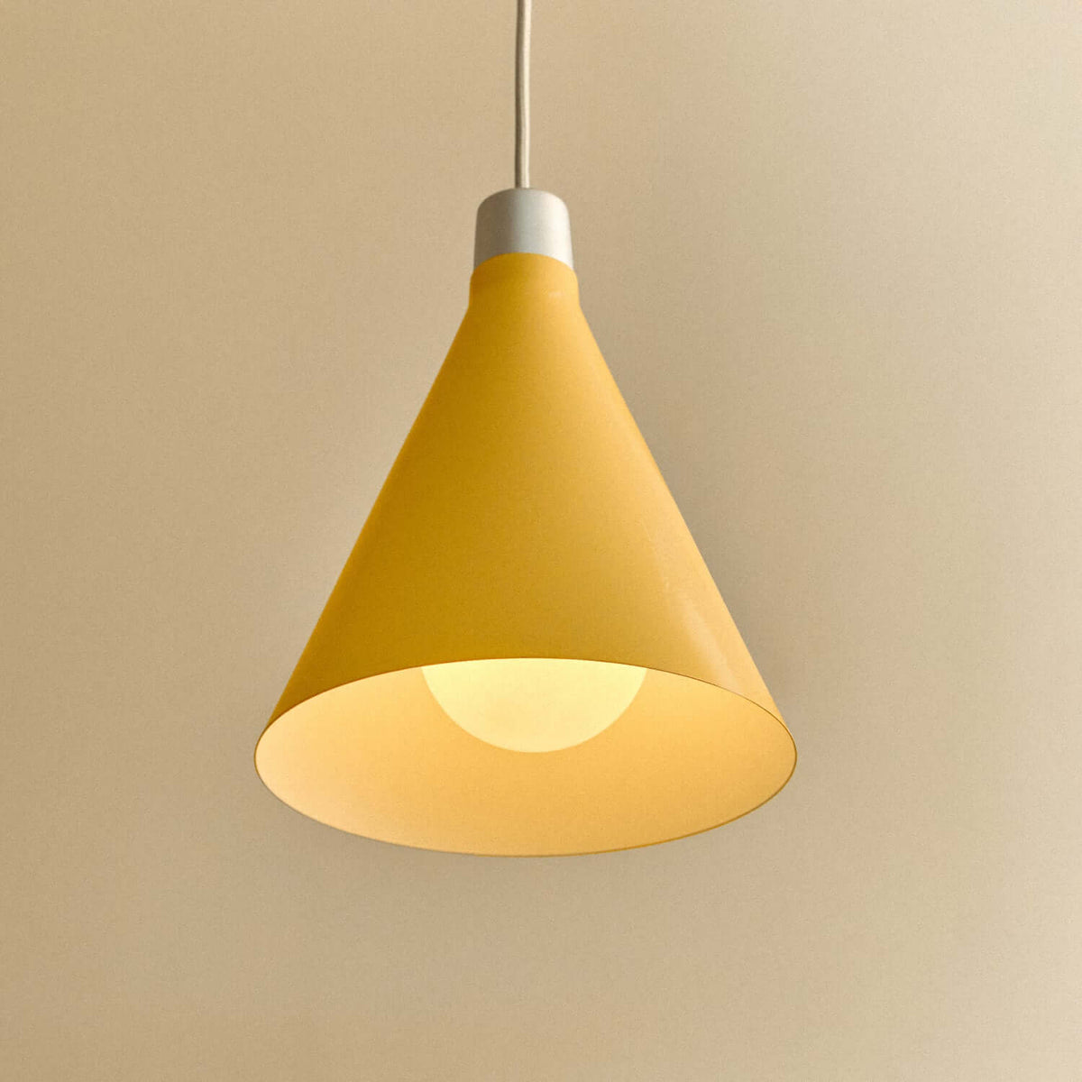 Tala Bower Pendant Light Small in Yellow + Sphere III