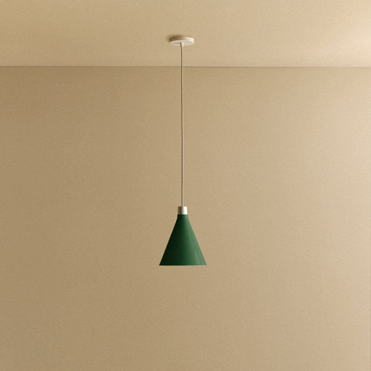 Tala Bower Pendant Light Small in Dark Green + Sphere III