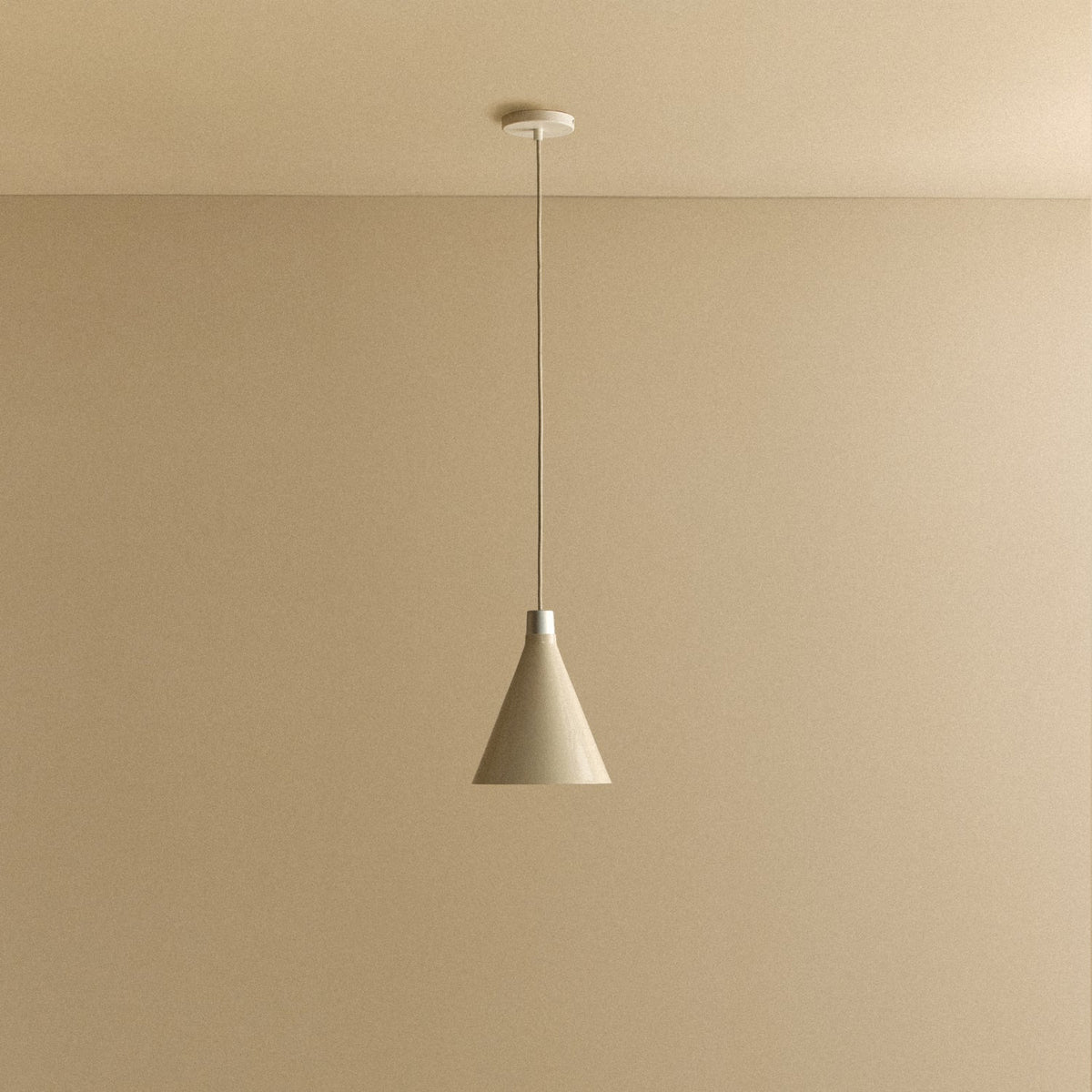 Tala Bower Pendant Light Small in Oyster White