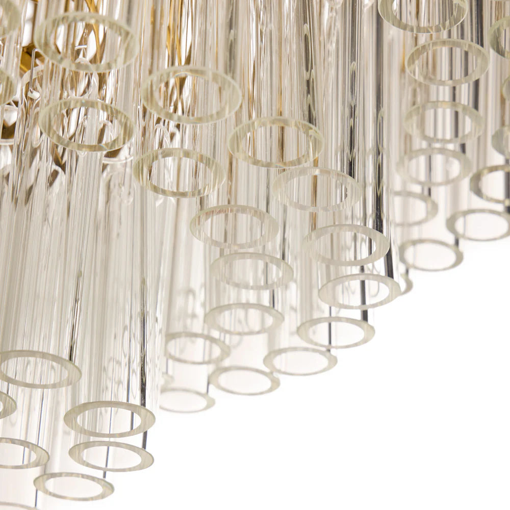Pooky Astrid Chandelier in Clear Glass