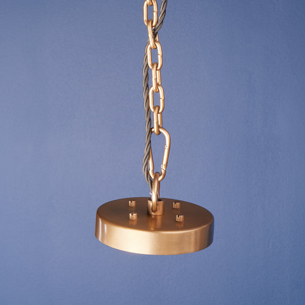 Pooky - Two Tiered Conchita Chandelier - Prismatic Glass And Brass
