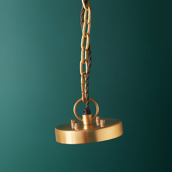 Pooky - Four Tiered Conchita Chandelier - Prismatic Glass And Brass