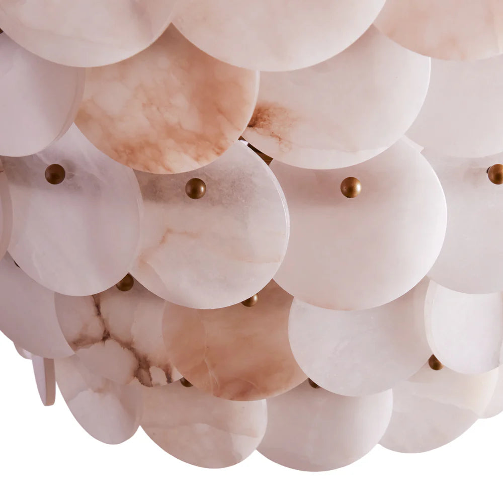 Pooky Cordelia Chandelier in Alabaster