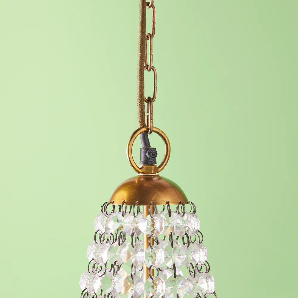 Pooky Edith Crystal Chandelier