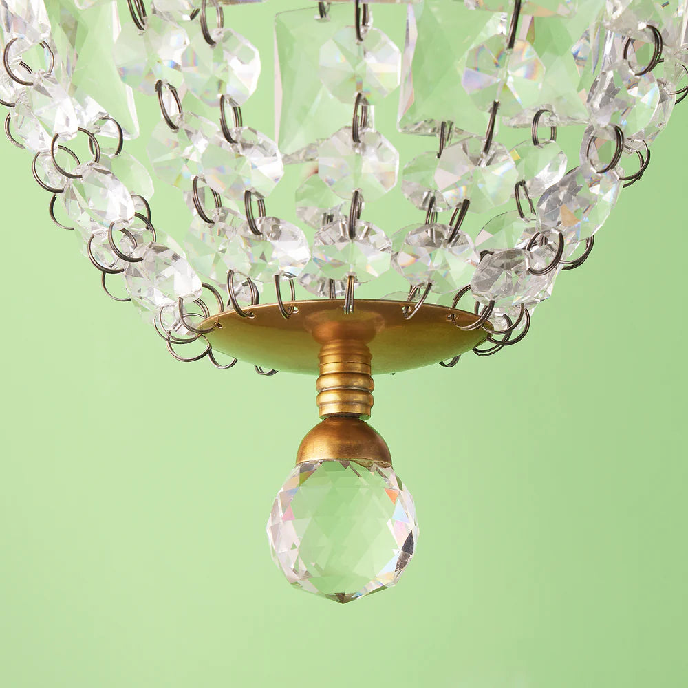 Pooky Edith Crystal Chandelier