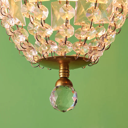 Pooky Edith Crystal Chandelier