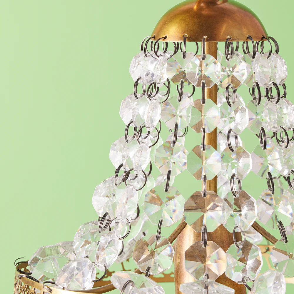 Pooky Edith Crystal Chandelier