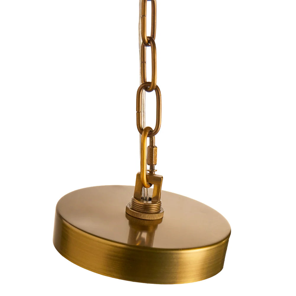 Pooky Havana Chandelier in Deep Brown