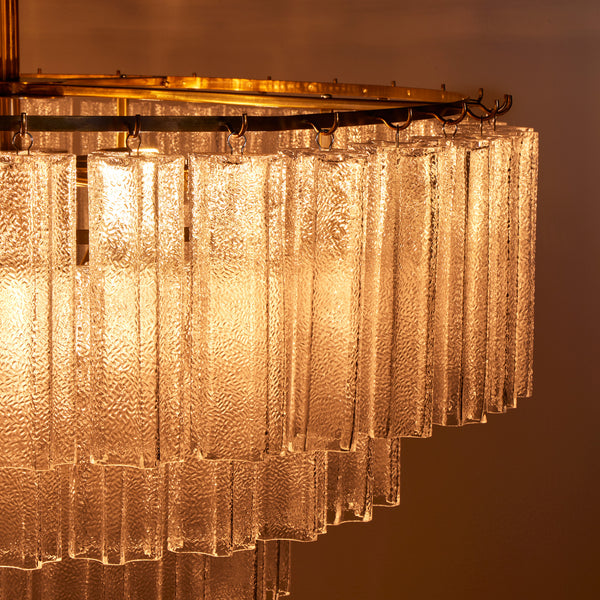 Pooky - Huston Chandelier - Frosted Glass