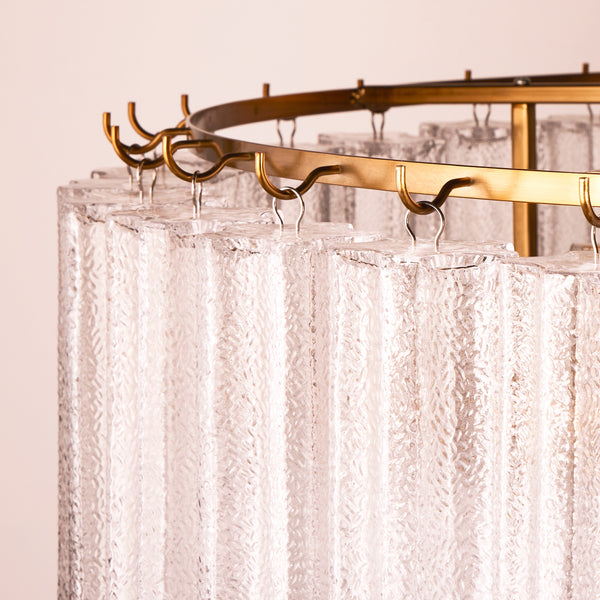 Pooky - Huston Chandelier - Frosted Glass