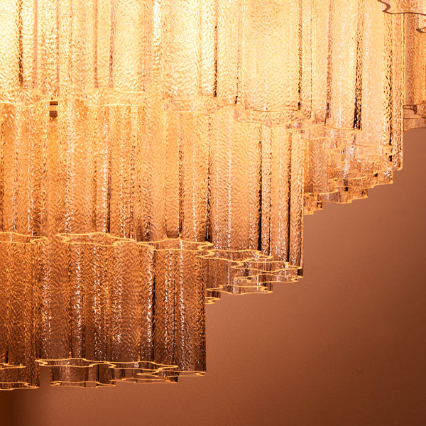 Pooky - Huston Chandelier - Frosted Glass