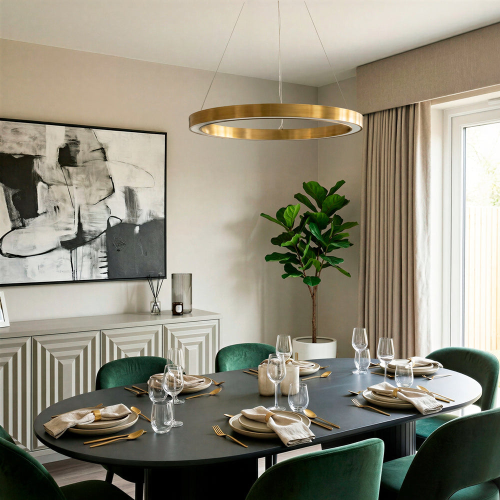 Pooky - Smaller Nimbus Chandelier - Brass