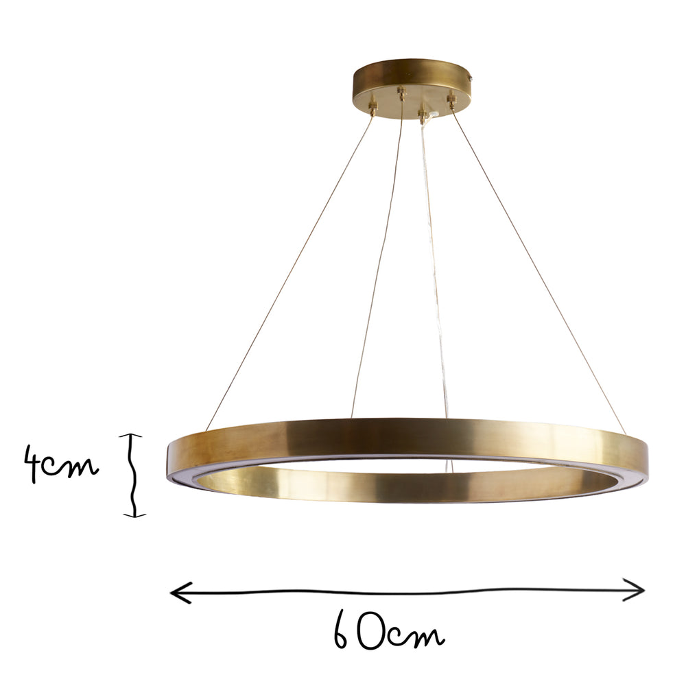 Pooky - Smaller Nimbus Chandelier - Brass
