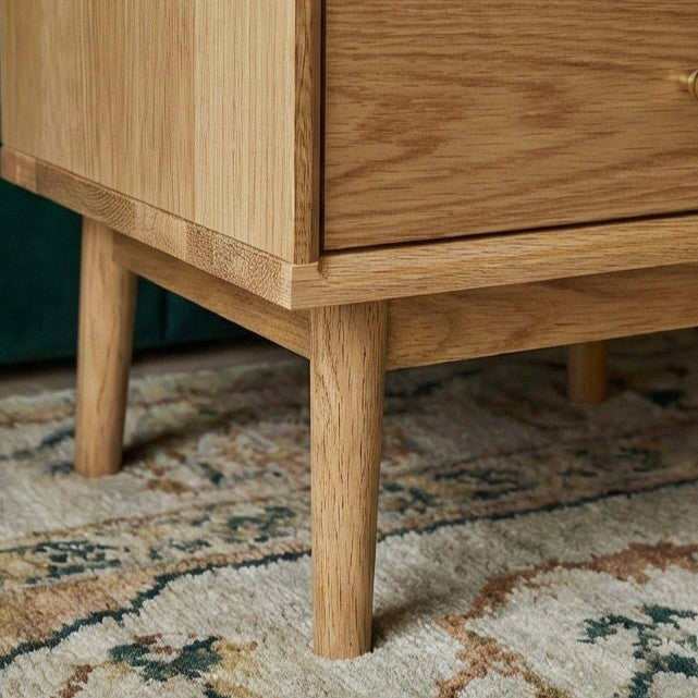 Fishe & Lilly Wright Oak Bedside Table