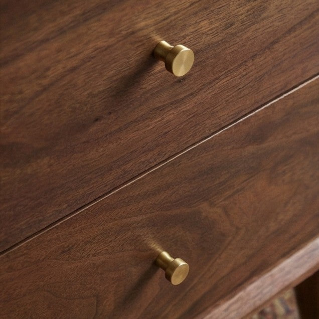 Fishe & Lilly Wright Walnut Bedside Table