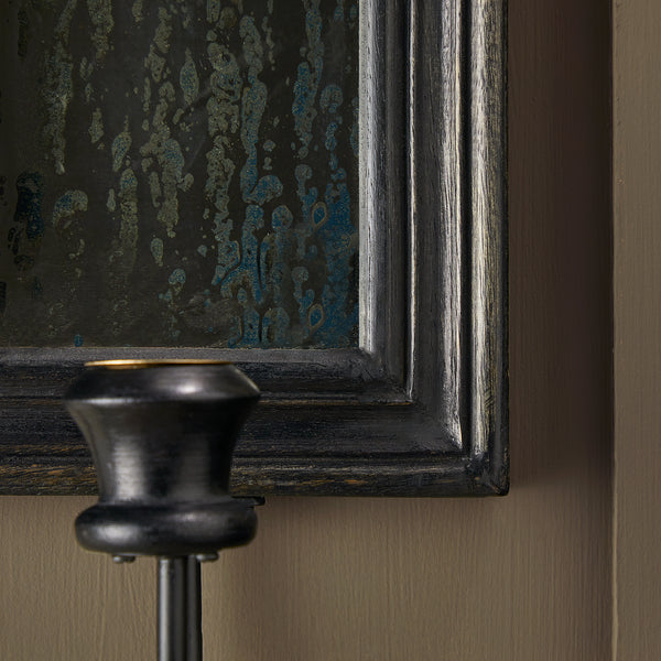 Pooky - Degas Wall Mounted Candle Holder - Ebony