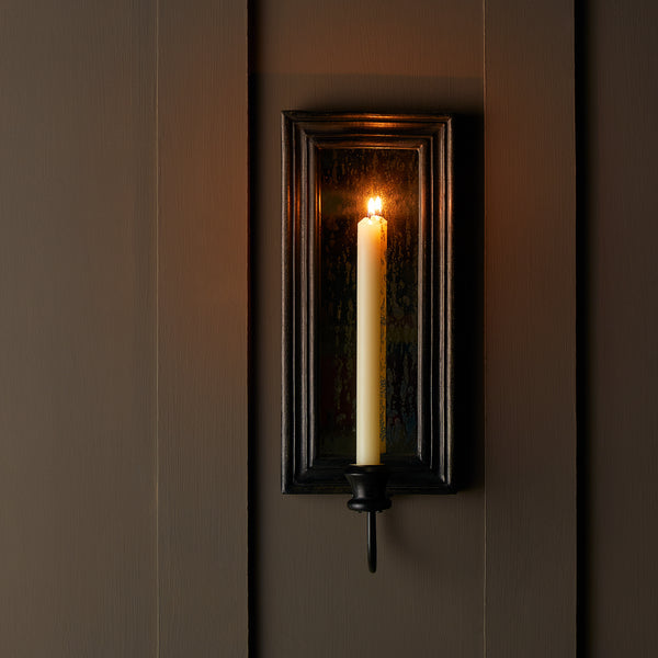Pooky - Degas Wall Mounted Candle Holder - Ebony