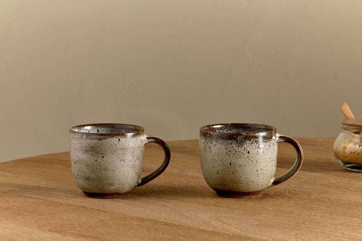 Nkuku - Cam Coffee Mug - Mocha (Set of 2)