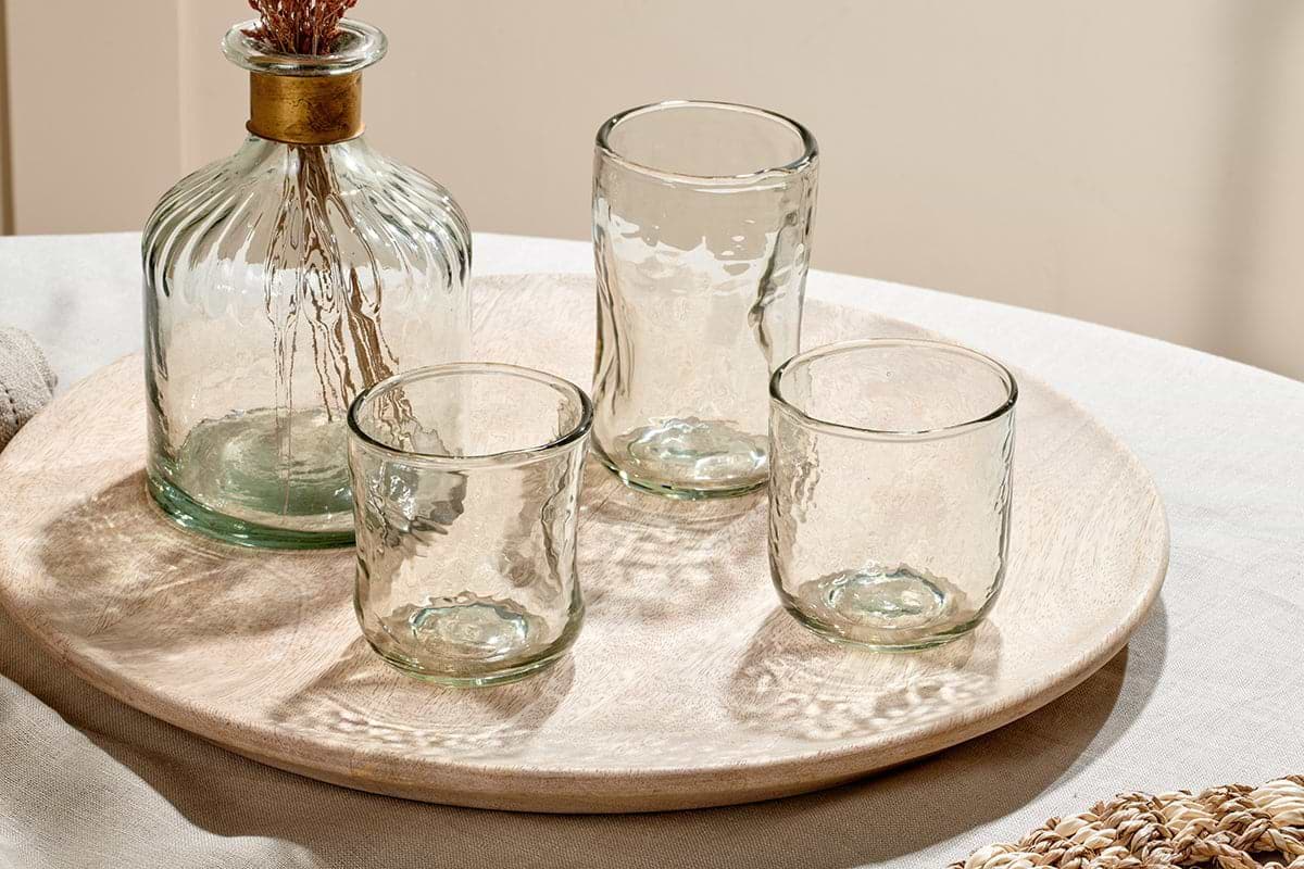 Nkuku - Chandani Tumbler Short - Clear - (Set of 4)