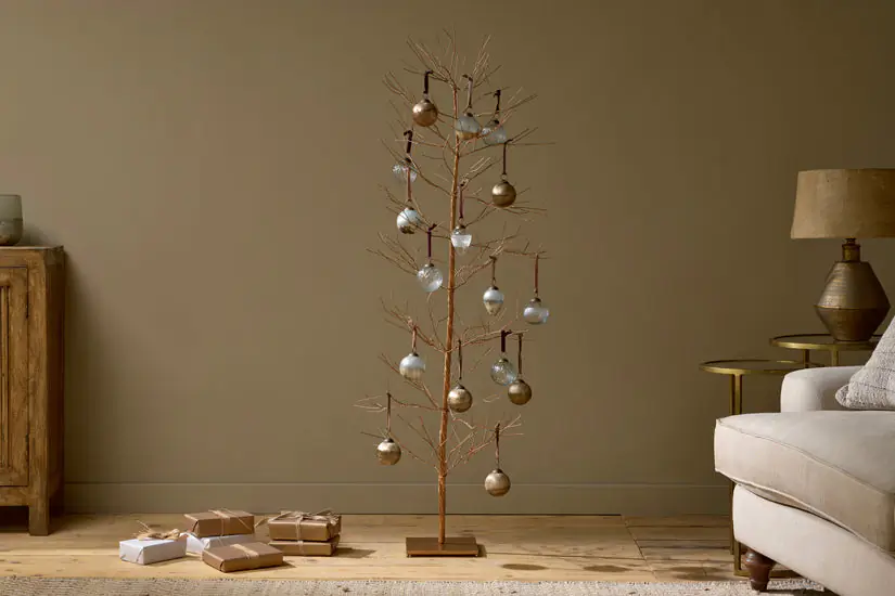 Nkuku - Charida Base Wire Tree - Brass - Extra Large